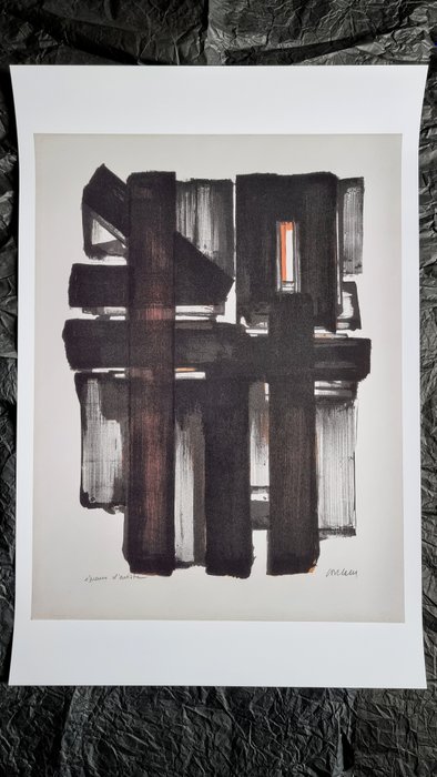 D'après Pierre Soulages (1919-2022) - Lithographie n°2