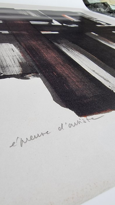 D'après Pierre Soulages (1919-2022) - Lithographie n°2