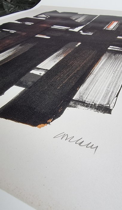 D'après Pierre Soulages (1919-2022) - Lithographie n°2