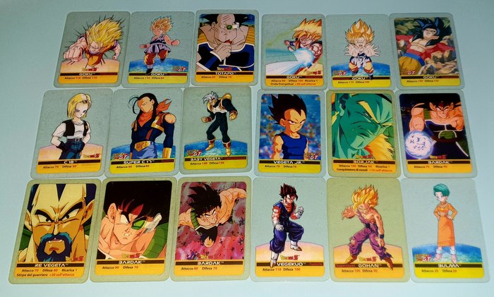 Edibas - 188 Card - Dragon Ball Z, Dragon Ball GT - Multiples character - Multiples series