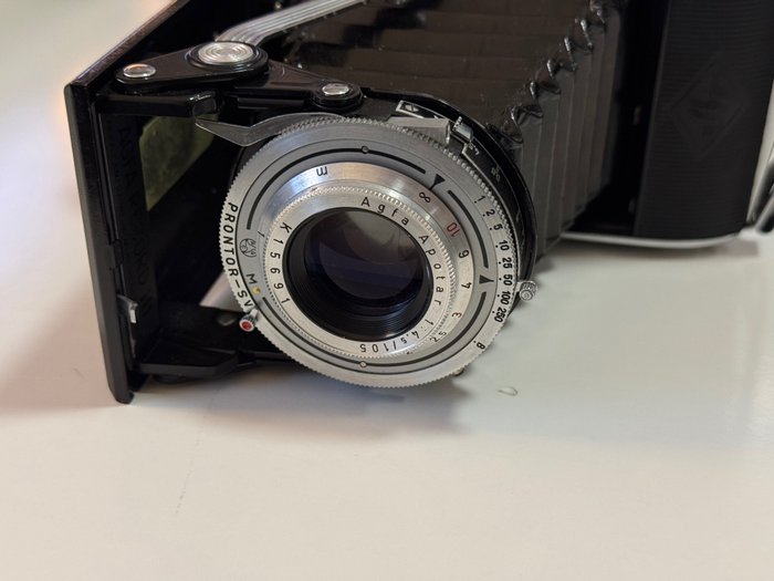 Agfa Record III with Apotar f4.5 lens | 120/mellemformat kamera