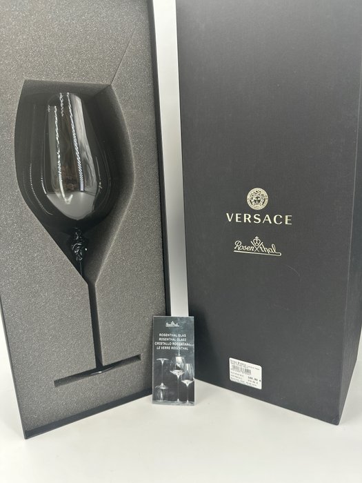 Versace x Rosenthal - Krukke - "Medusa Lumiere Haze" - Glas