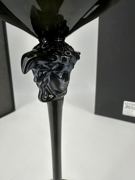 Versace x Rosenthal - Krukke - "Medusa Lumiere Haze" - Glas