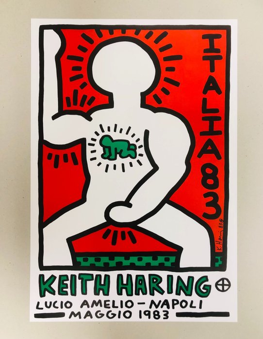 Keith Haring (after) - Lucio Amelio - Italia 83 - 1990‹erne