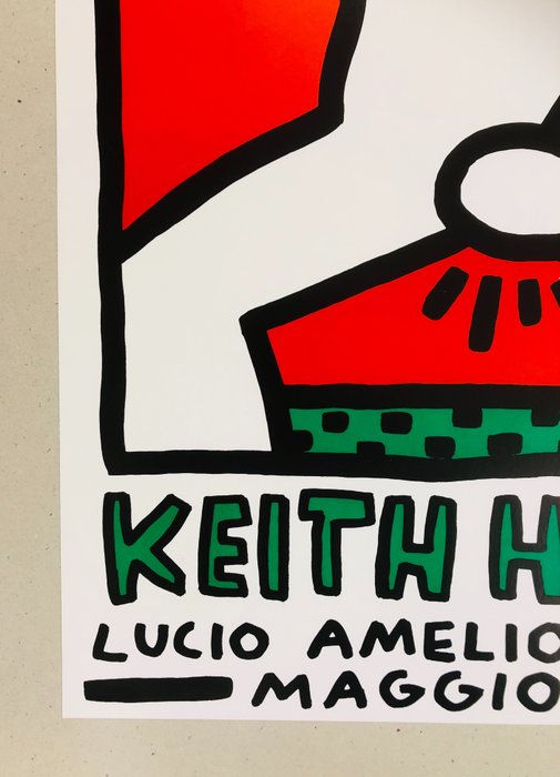 Keith Haring (after) - Lucio Amelio - Italia 83 - 1990‹erne