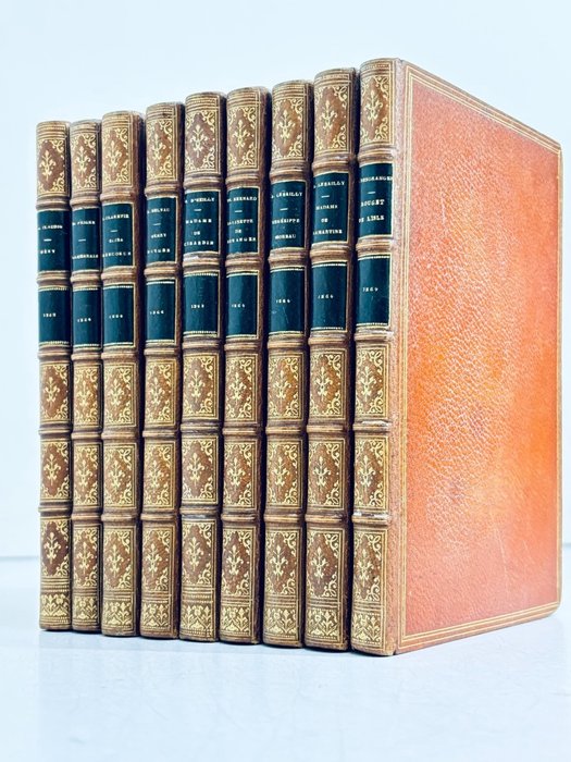 Collection du bibliophile [Rouget de Lisle, Henry Murger, Madame de Lamartine...] - 1864-1869