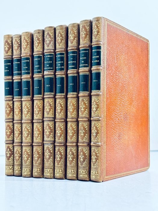 Collection du bibliophile [Rouget de Lisle, Henry Murger, Madame de Lamartine...] - 1864-1869