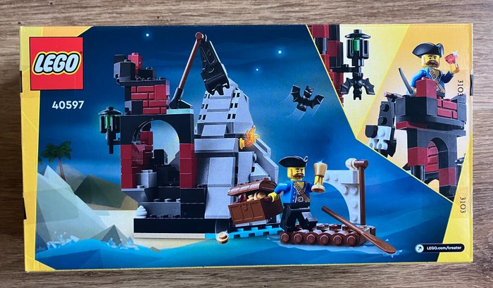 Lego - Pirates - 40597, 40589 - Lego - Pirates - Bundel piraten: Pirateneiland, Piratenspeeltuin en extra piratenaccessoires