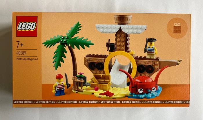 Lego - Pirates - 40597, 40589 - Lego - Pirates - Bundel piraten: Pirateneiland, Piratenspeeltuin en extra piratenaccessoires