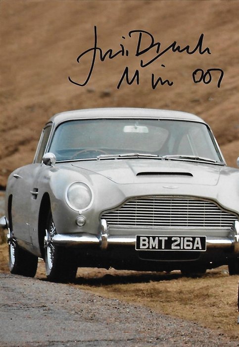 James Bond 007: Skyfall - Judi Dench Autographed Photo with b'bc COA.