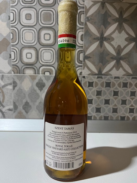 2013 Royal Tokaji Tokaji Aszú 6 Puttonyos Szt Tamás - Tokaj 6 Puttonyos - 1 Jennie (05 L)