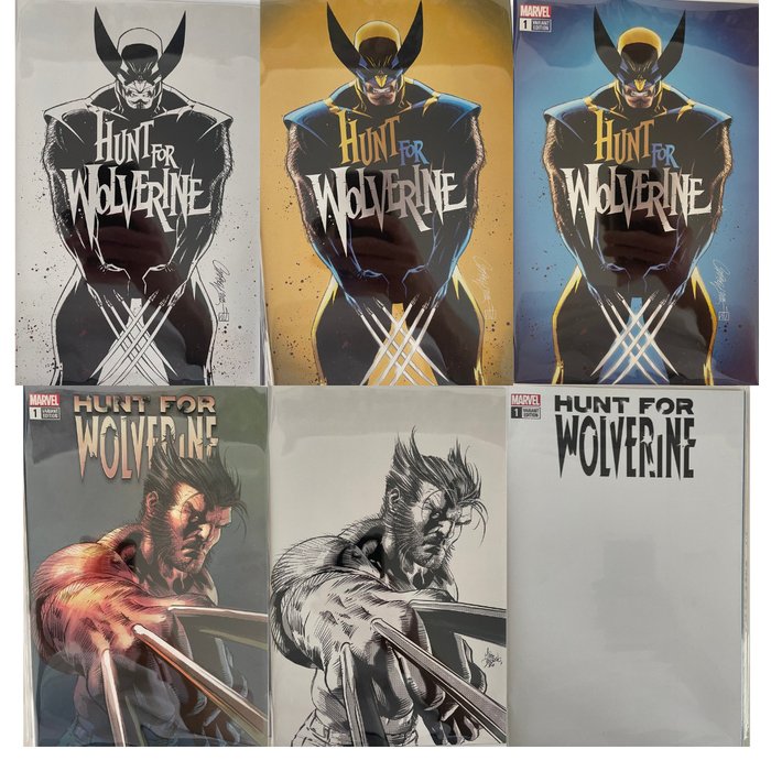 Wolverine - RARE Campbell Cover Set - 6 Comic/2022