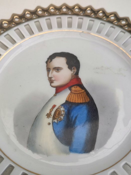 Porcelæn tallerken Napoleon - Militærtilbehør