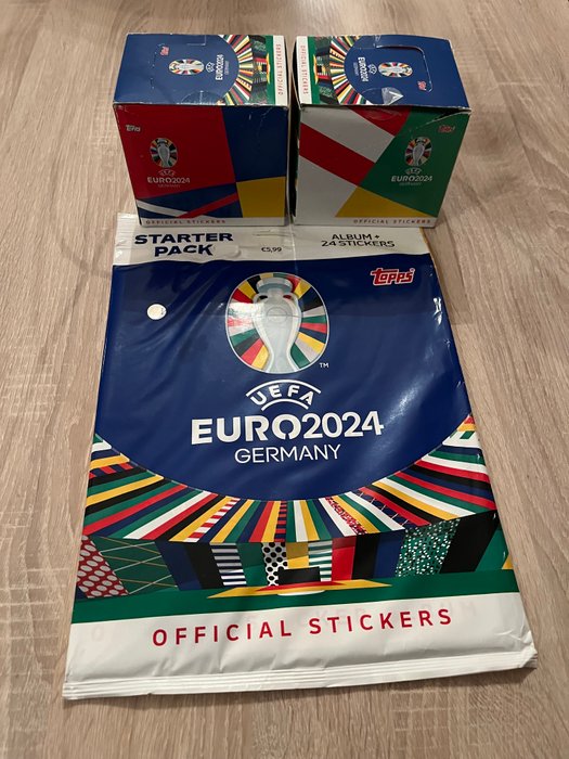 Topps - Euro 2024 - Yamal/Ronaldo/Etc. - Starterpack + 2 Sealed Box