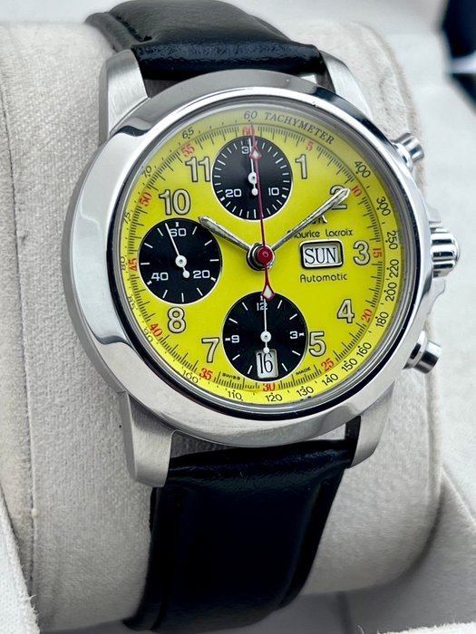 Maurice Lacroix - NO RESERVE PRICE - Croneo Rare Automatic Choronograph Yellow - - Ingen mindstepris - 39721 - Mænd - 2000-2010