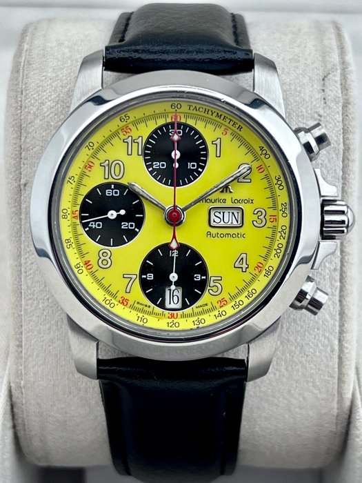 Maurice Lacroix - NO RESERVE PRICE - Croneo Rare Automatic Choronograph Yellow - - Ingen mindstepris - 39721 - Mænd - 2000-2010