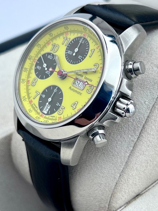 Maurice Lacroix - NO RESERVE PRICE - Croneo Rare Automatic Choronograph Yellow - - Ingen mindstepris - 39721 - Mænd - 2000-2010