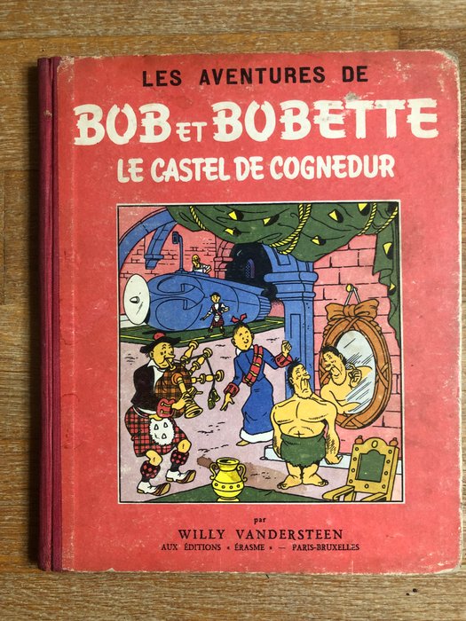 Bob et Bobette T13 - Le Castel de Cognedur - C - 1 Album - Første udgave - 1955