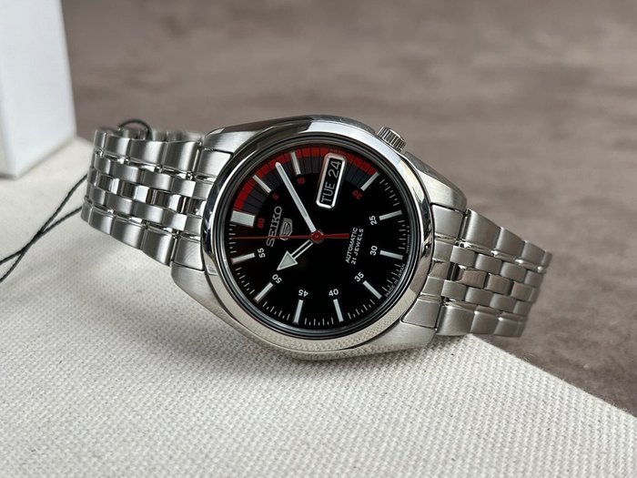 Seiko - Seiko 5 - Ingen mindstepris - Mænd - Automatisk, Dagsdato