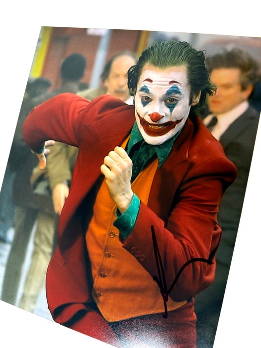 Joaquin Phoenix (Oscar Winner) - Authentic Signed Photo from “Joker”  - Autograph with COA