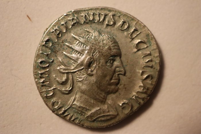 Romarriket. Trajan Decius (AD 249-251). Antoninianus Rome - DACIA  (Ingen mindstepris)