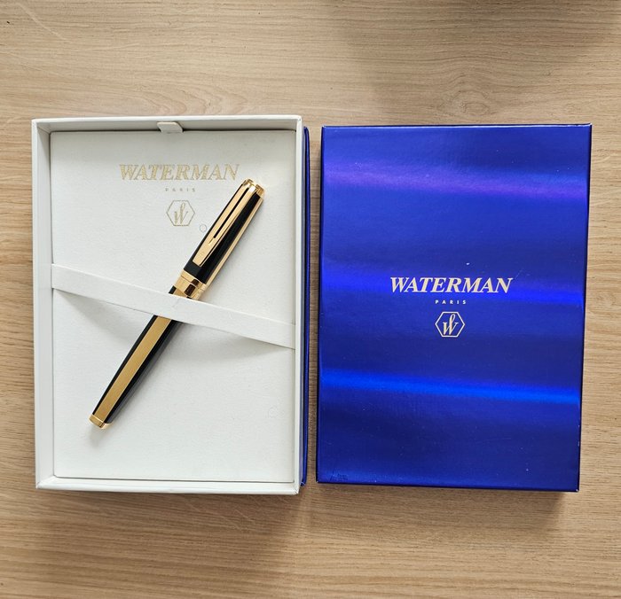 Waterman - Roller Exception Night and day XL plaqué Or - Rollerpen