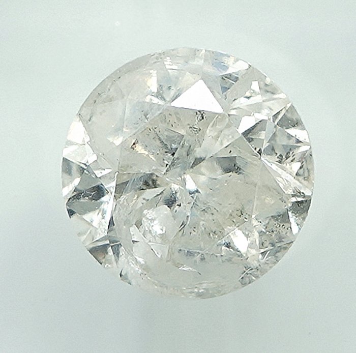 Ingen mindstepris - 1 pcs Diamant  (Natur)  - 103 ct - H - I3 - Gem Report Antwerp (GRA)