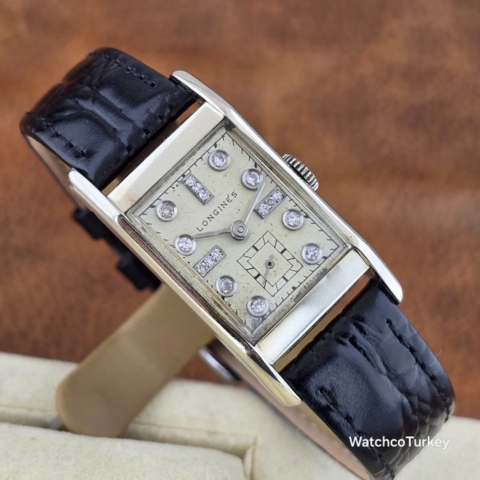 Longines - - Wittnauer Vintage Art Deco Diamonds Set Dial - Ingen mindstepris - Unisex - 1901-1949