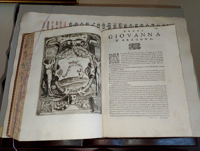 Girolamo Ruscelli - Le Imprese Illustri Aggiuntovi nuovam il Quarto Libro emblemata Italian emblemy - 1584