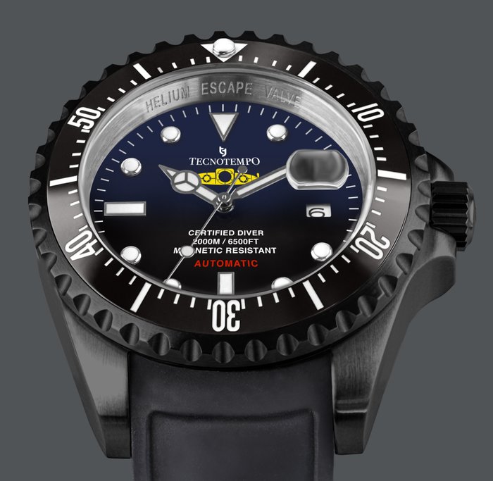 Tecnotempo - Professional Diver 2000M WR - "Yellow Submarine" Limited Edition - - Ingen mindstepris - TT.2000.SGB - Mænd - 2011-nu