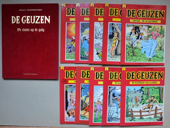 De Geuzen - Luxe hc deel 2 + Complete Reeks sc - 11 Album - 1985/2007