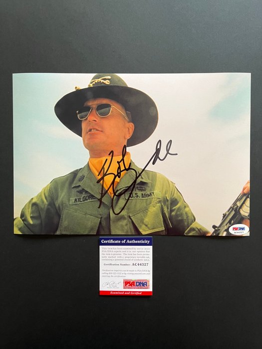 Apocalypse Now, Robert Duvall - Signed in Person - with PSA/DNA Certificate - Autograph, photo - No Reserve!