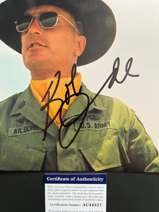 Apocalypse Now, Robert Duvall - Signed in Person - with PSA/DNA Certificate - Autograph, photo - No Reserve!