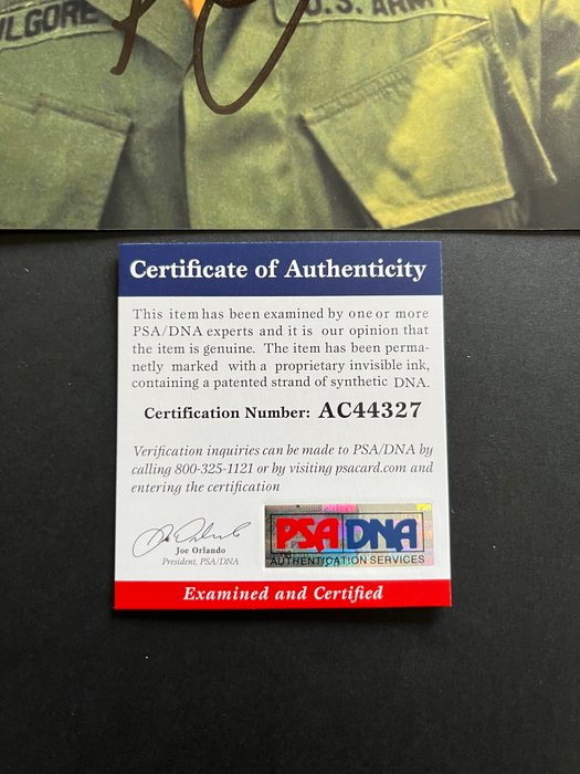 Apocalypse Now, Robert Duvall - Signed in Person - with PSA/DNA Certificate - Autograph, photo - No Reserve!