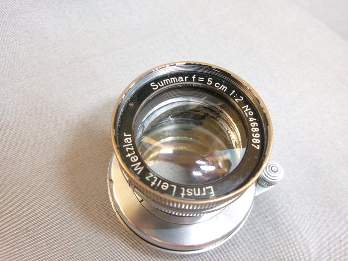 Leica Ernst Leitz Wetzlar Summar f=5cm 1:2 Kameralinse