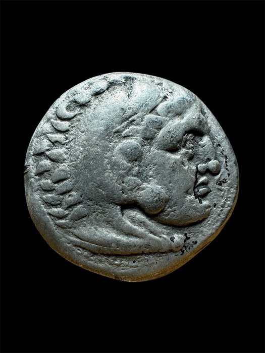 Konger af Makedonien. Cassander (306-297 f.Kr.). Tetradrachm in the name and types of Alexander III. Amphipolis, c. 307-297 BC