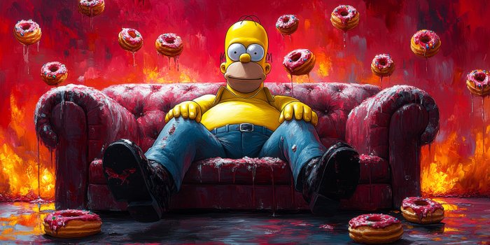 Iconica - The Sweet Life of Homer Simpson · XXL