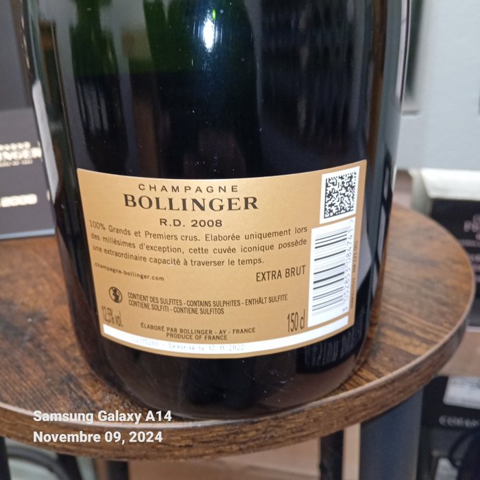 2008 Bollinger, RD - Champagne - 1 Magnum (1,5 L)