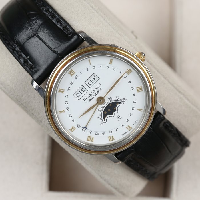 Blancpain - Villeret Moonphase - 6595-1141-55 - Mænd - 1990-1999