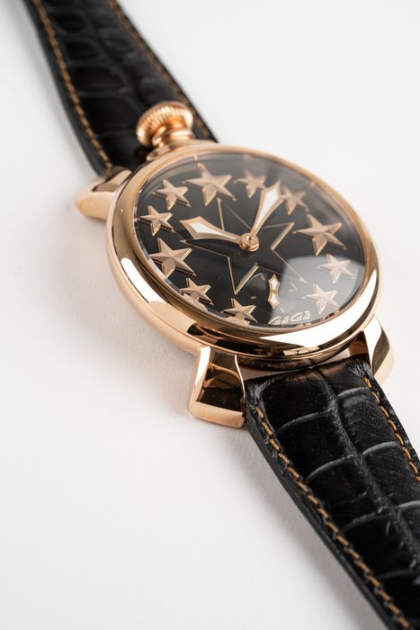 GaGà Milano - Ingen mindstepris - 5011ST01R0LABK0 - Mænd - Manuale 48MM Stars Collection - Splinterny