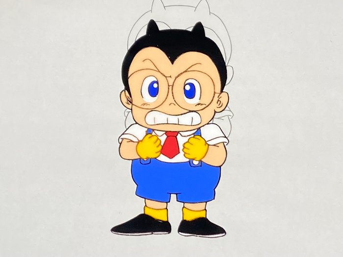 Dr. Slump (Akira Toriyama, 1980) - 1 Original animationscel af Obotchaman