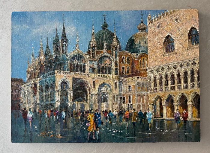 Knysh Tanya  (1965) - San Marco square