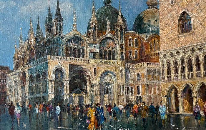 Knysh Tanya  (1965) - San Marco square