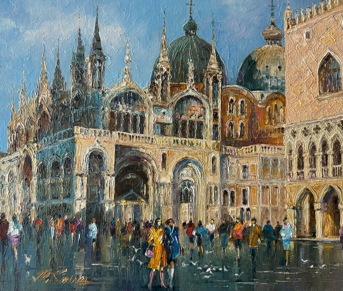 Knysh Tanya  (1965) - San Marco square