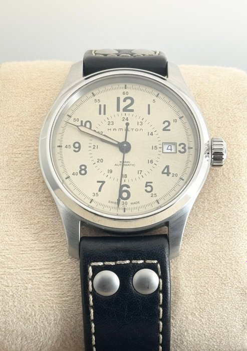 Hamilton - Khaki Field - Ingen mindstepris - H705950 - Mænd - 2000-2010