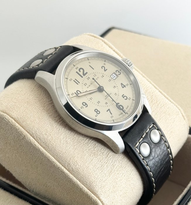 Hamilton - Khaki Field - Ingen mindstepris - H705950 - Mænd - 2000-2010