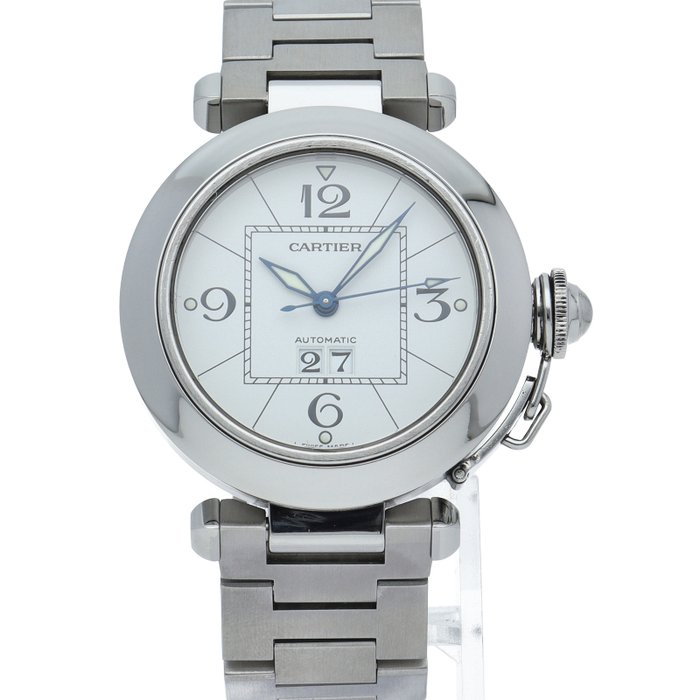 Cartier - Pasha C Big Date - W31055M7 - Unisex - 2000-2010