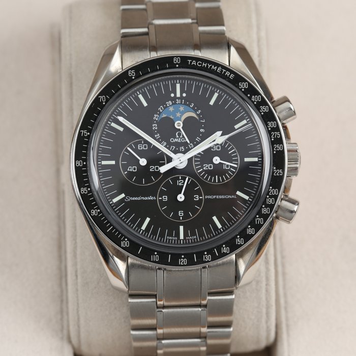 Omega - Speedmaster Professional Moonwatch Moonphase - 3576.50.00 - Mænd - 2000-2010