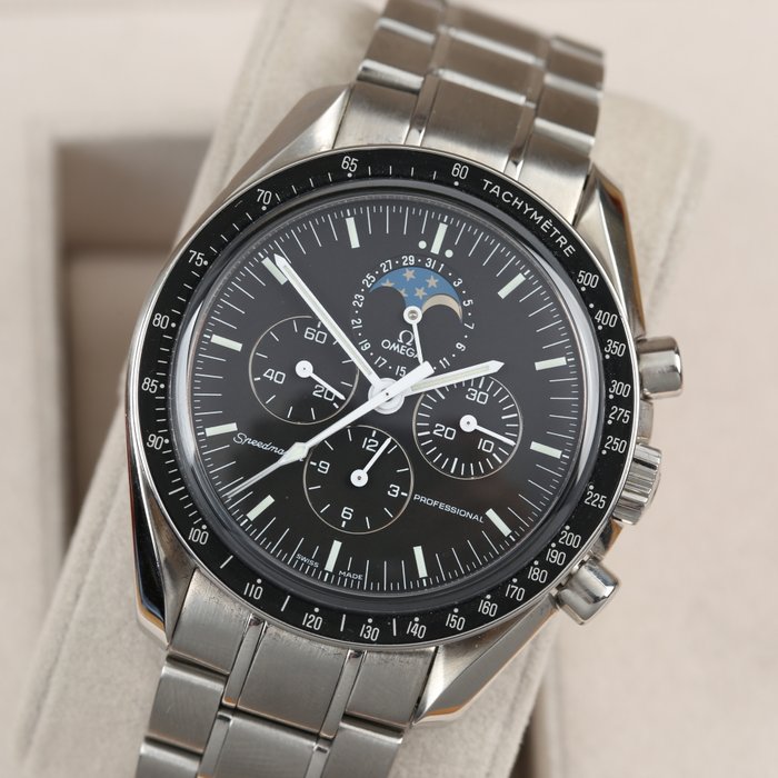 Omega - Speedmaster Professional Moonwatch Moonphase - 3576.50.00 - Mænd - 2000-2010