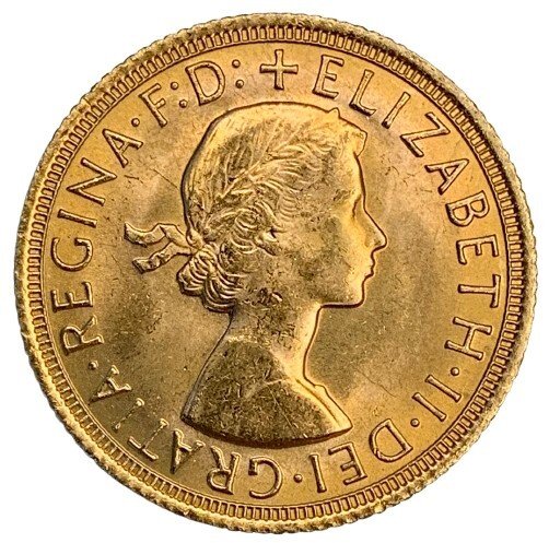 Storbritannien Elizabeth II Sovereign 1968